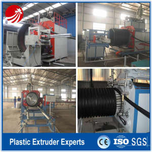 Large Diameter Plastic HDPE Pipe Hollow Tube Extrusion Extruder Line