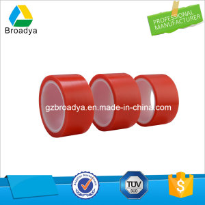 Double Sided Red Film Tape with Solvent Base (Popular Model BY6982R)