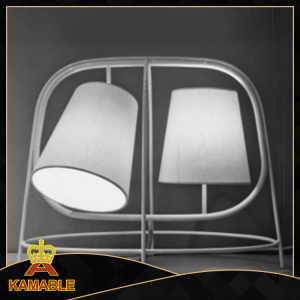 Simple Style Iron Fabric Table Light (KAMT4334-2)