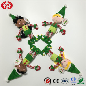 Green Elf Kids Clown Plush OEM Cute Toy Doll