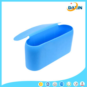Mini Foldable Colorful Fashionable Outdoor Silicone Trash Can for Car