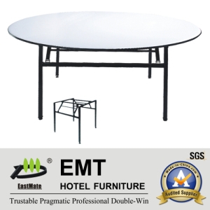 Hotel Banquet Table with Foldable Strong Metal Frame (EMT-FT602)